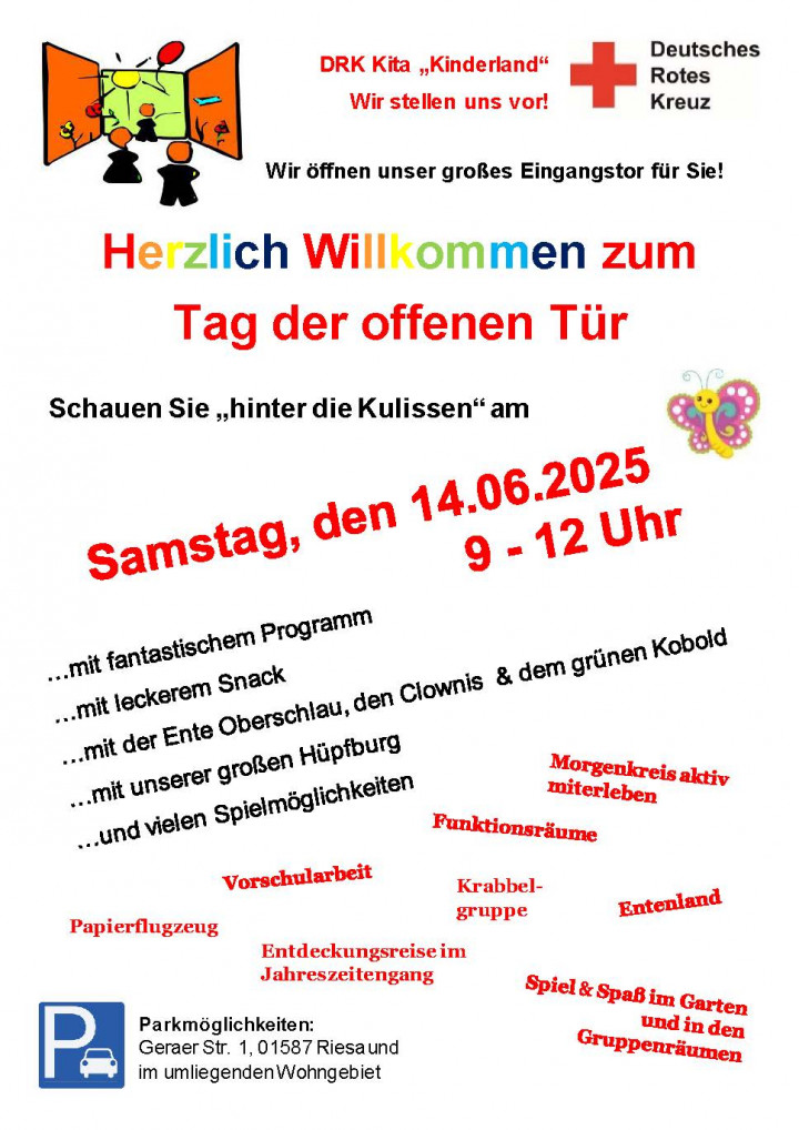 Tag der offenen Tür in der DRK-Kita