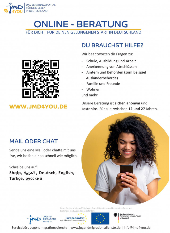 Online-Beratung Jugendmigrationsdienst